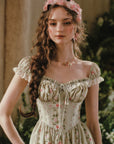 Meadow Vine Corset Dress (Long)