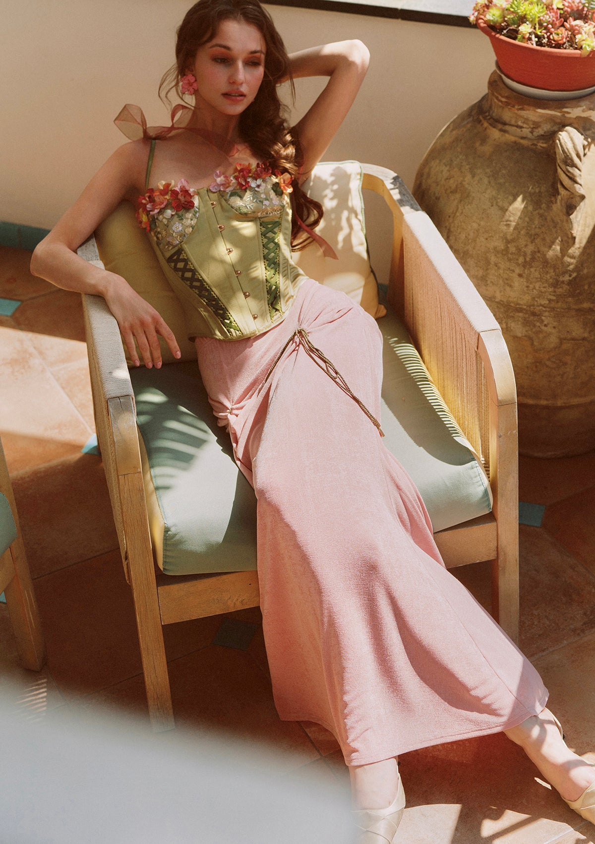 Echoes of Rose Corset
