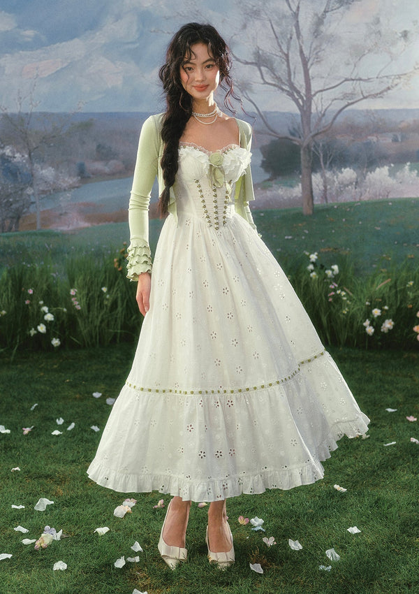 Mint in Season Corset Dress