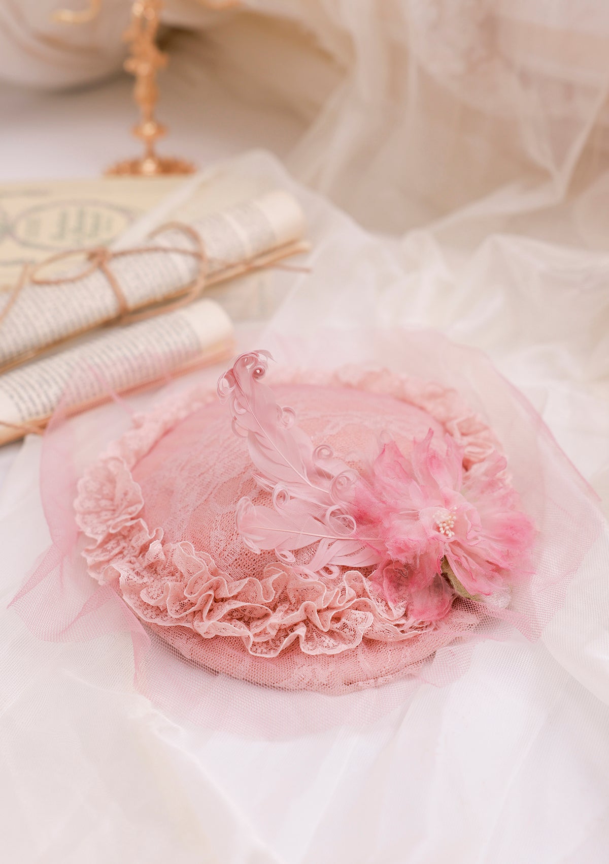 Pembe Yabani Elma Çiçeği Başlığı
