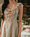 Meadow Vine Corset Dress (Short)