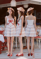 Red Ribbon Cake Dress