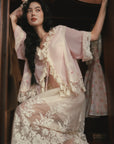 Pink Mist Drachen-Cardigan