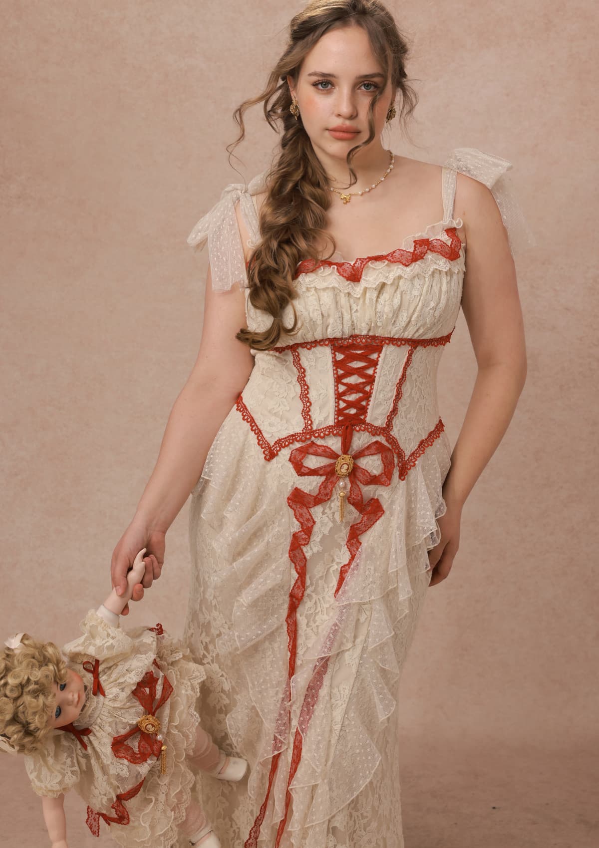Curve&amp;Plus Poem of Bygone Days Maxi Dress