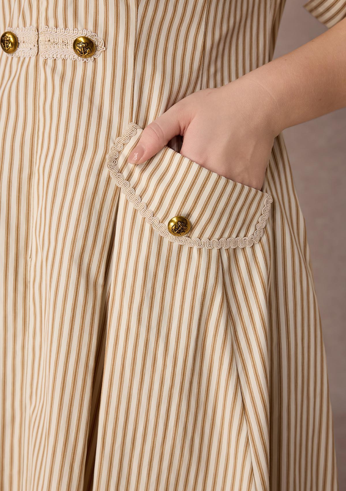 Curve&amp;Plus Napoleon Voyage Dress