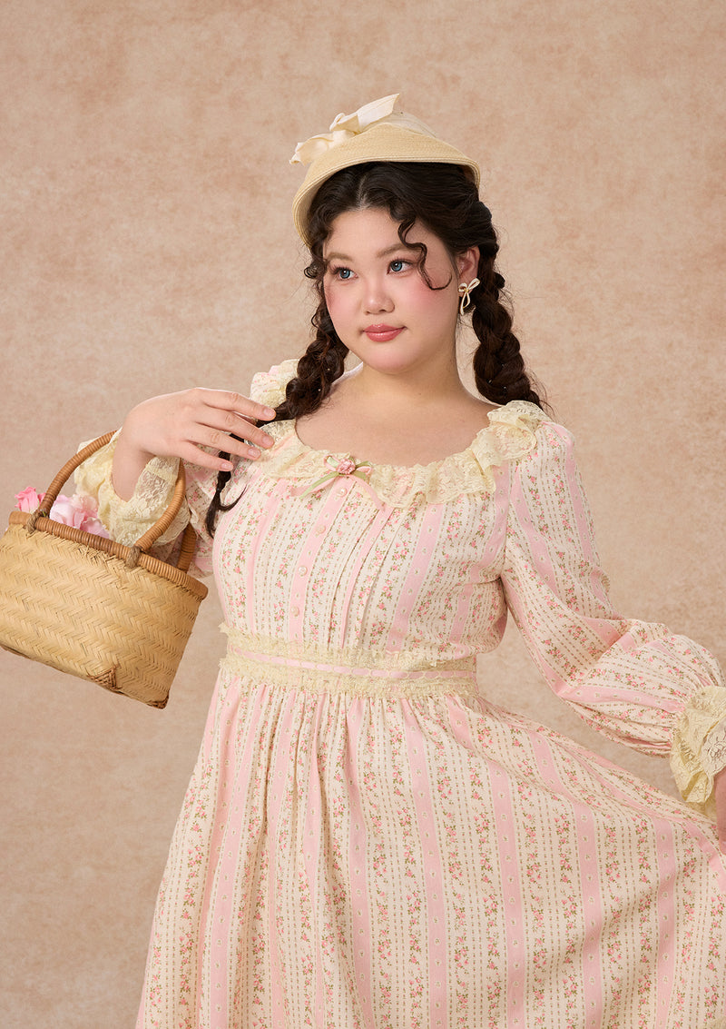 Curve&Plus Honey Flower Notes Dress