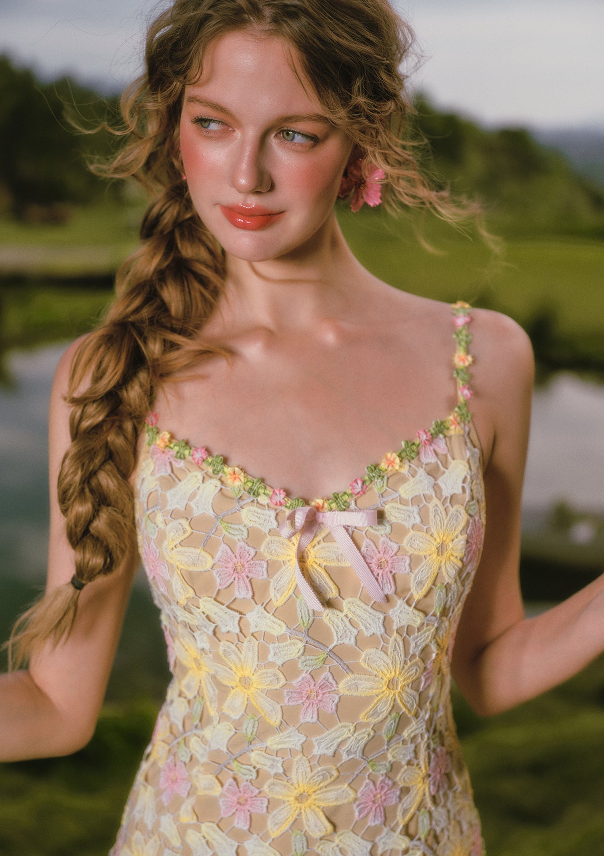 Rainbow Bloom Rhyme Dress