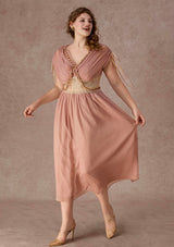 Curve&Plus Rose Olive Dress