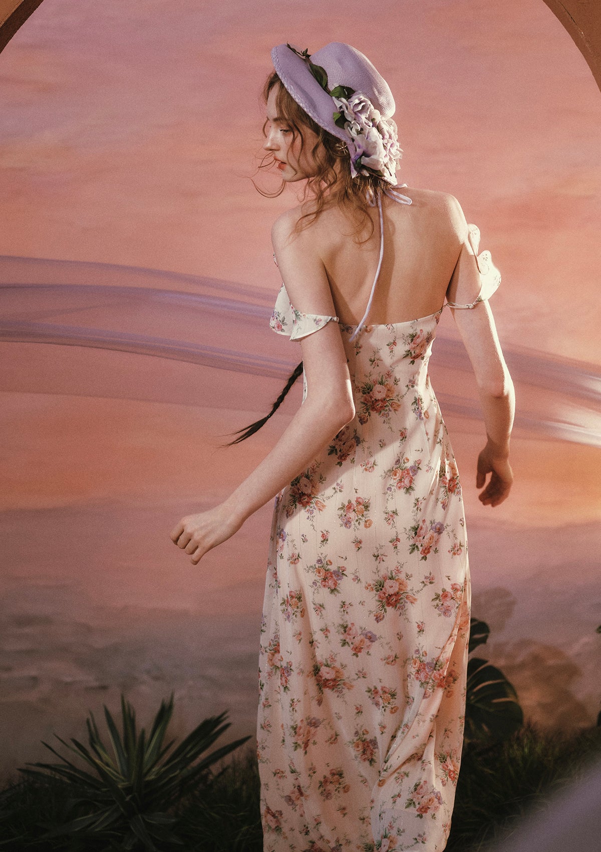 Starry Wisteria Dress