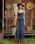 Cowgirl On The Run Denim Corset