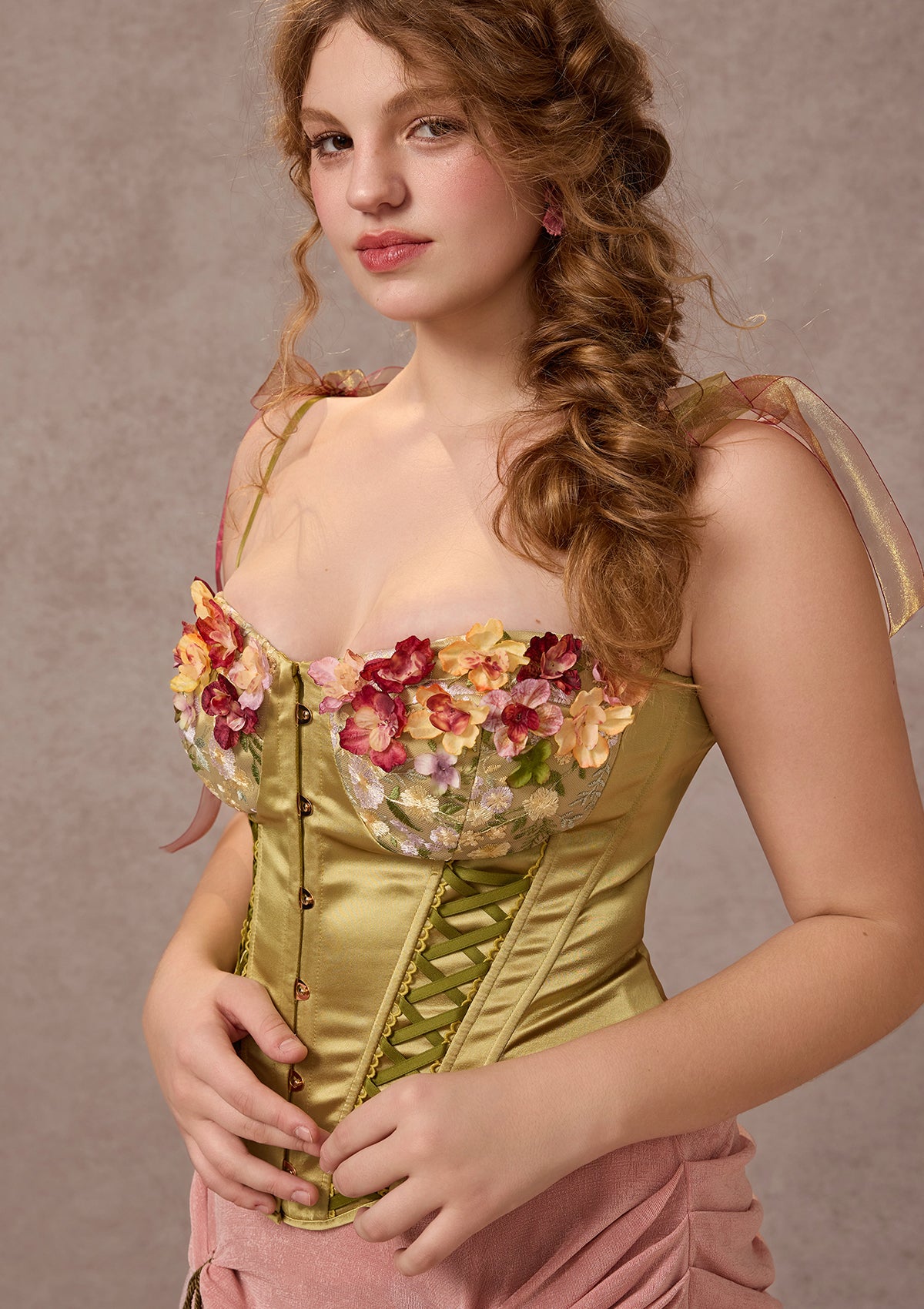 Curve&amp;Plus Echoes of Rose Corset