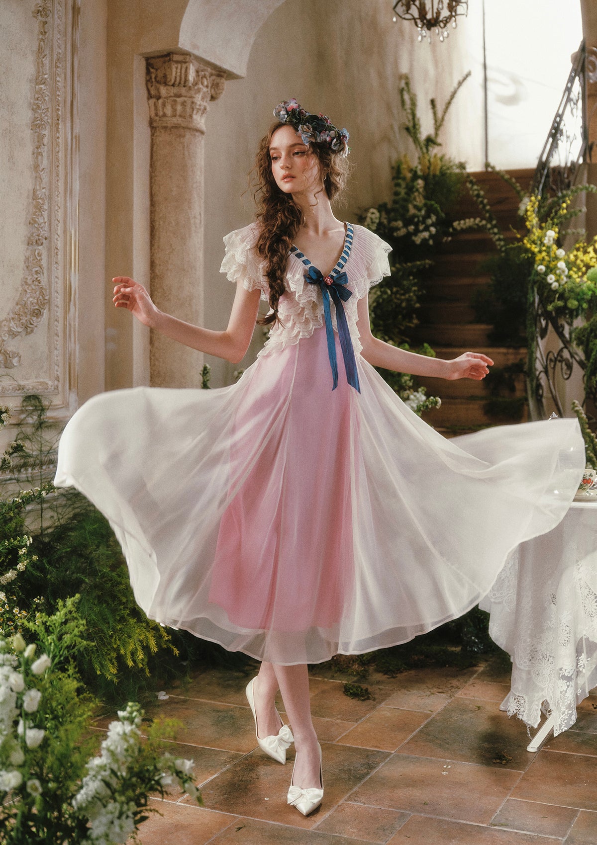 Berry Cancan Dress