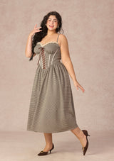 Curve&Plus Bear Date Dress（Long)