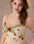 Curve&Plus Wild Cherry Dress（Long）