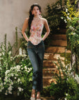 Blazing Sunset Cloud Corset