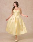 Curve&Plus Belle's Gilded Corset Dress