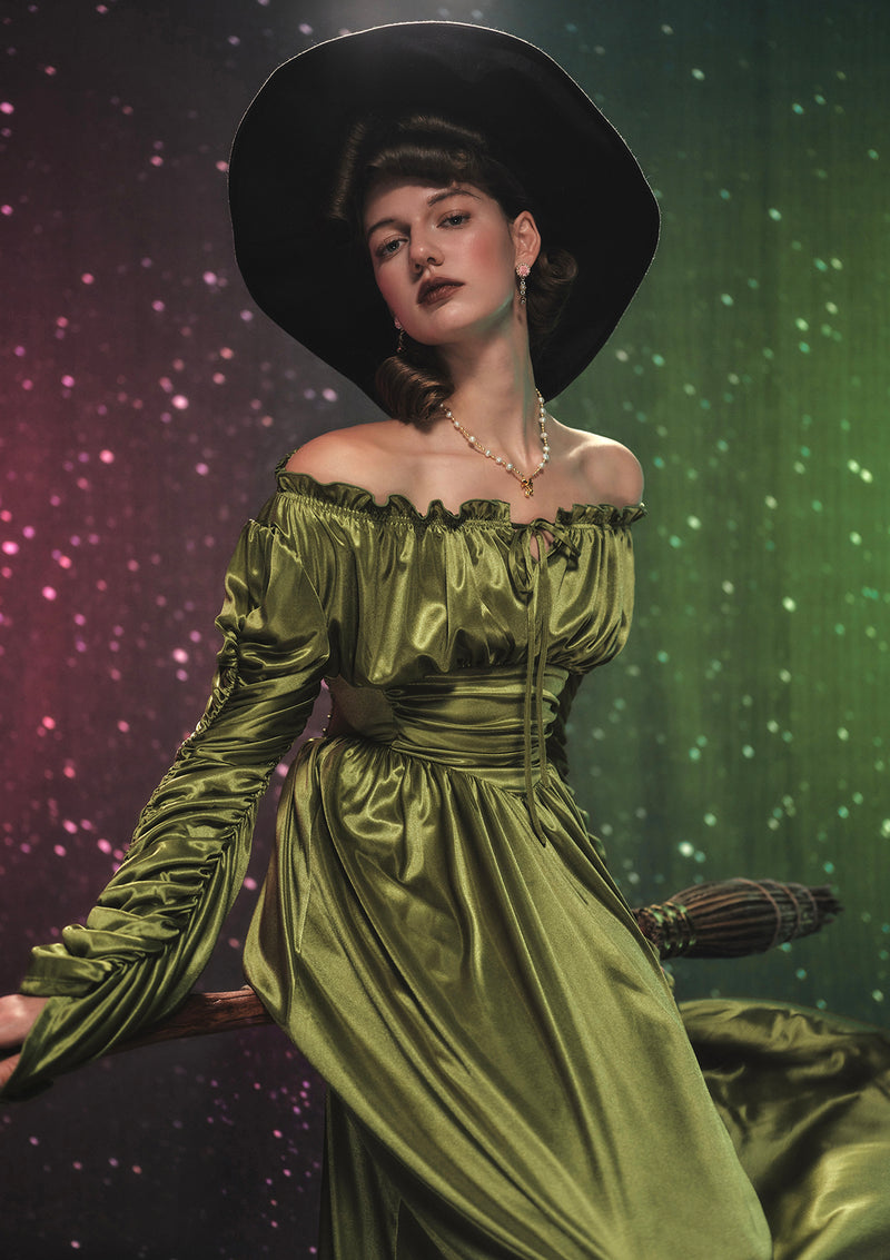 Olive Tint Parthenon Dress