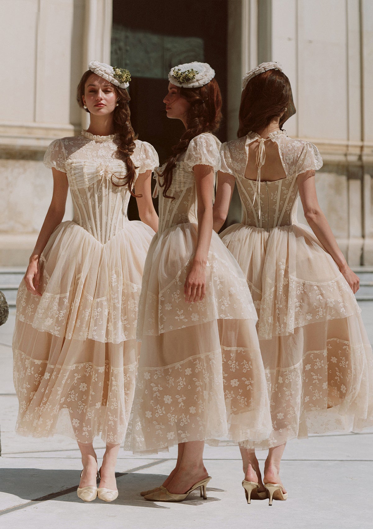 Ivory Cathedral Dress