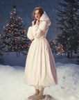 "Little Pink Riding Hood" Down Coat