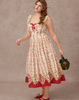 Curve&Plus Wildberry Picnic Dress