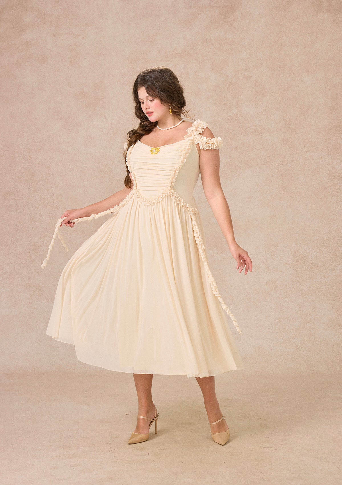 Curve&amp;Plus Sariel Angel Dress