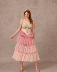 Curve&Plus Entwined in Bloom Corset Dress