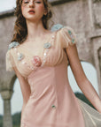 Wind Perched Rose Quartz Dress