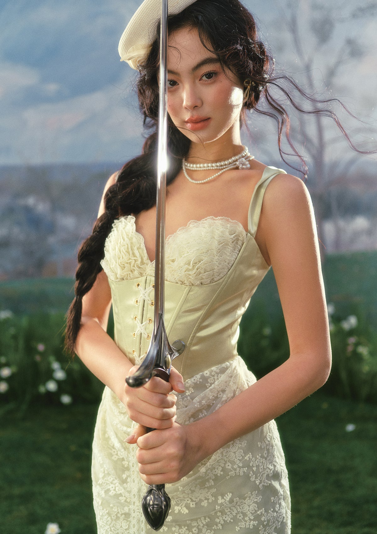 Emerald Warrior Corset Dress