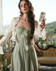 Green Bud Fairy Corset Dress