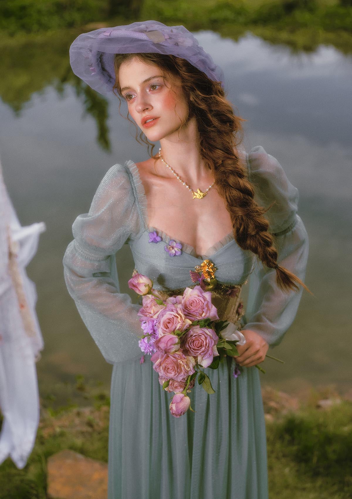 Turquoise Siren Corset Dress