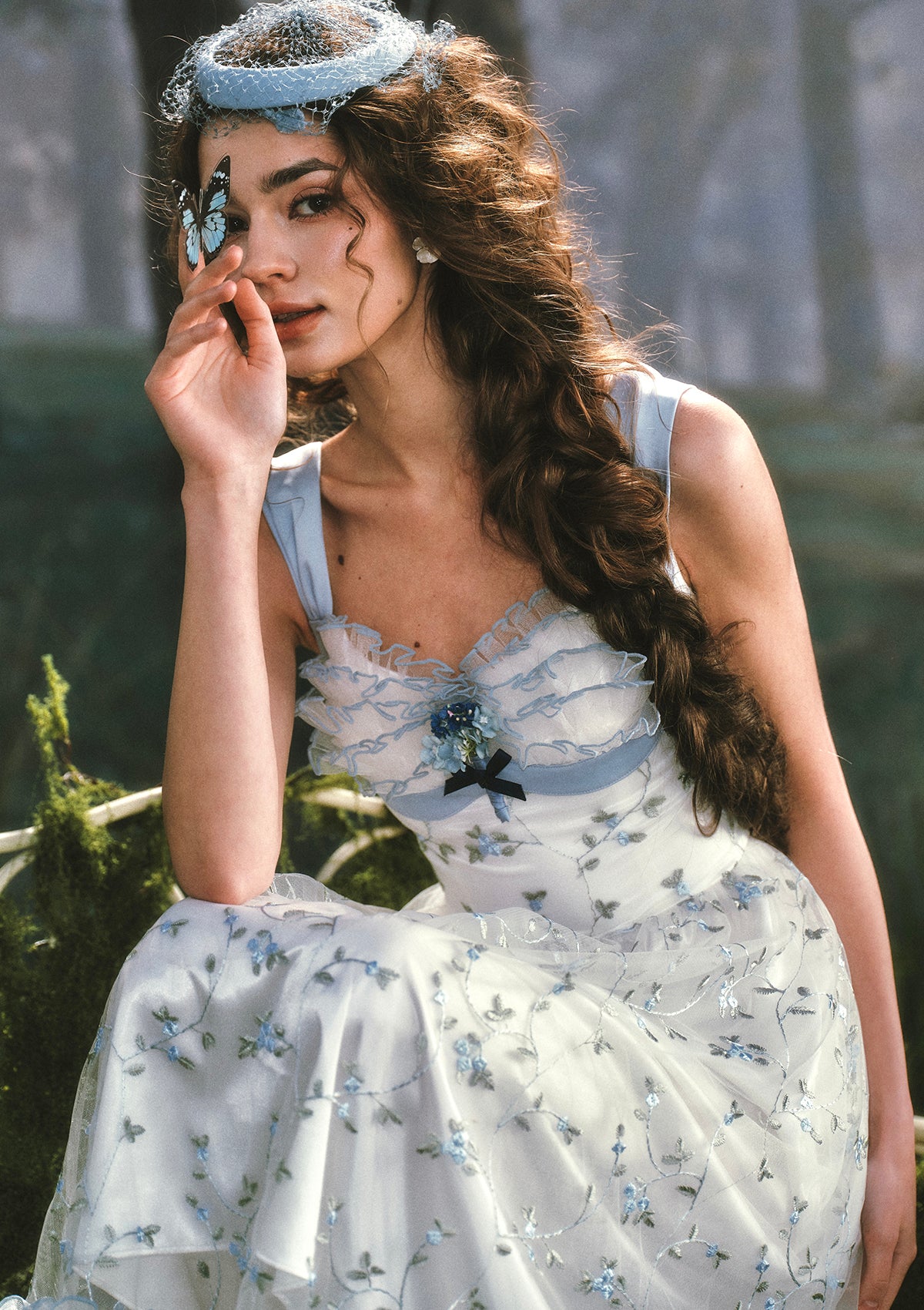 Kristallgartenkleid