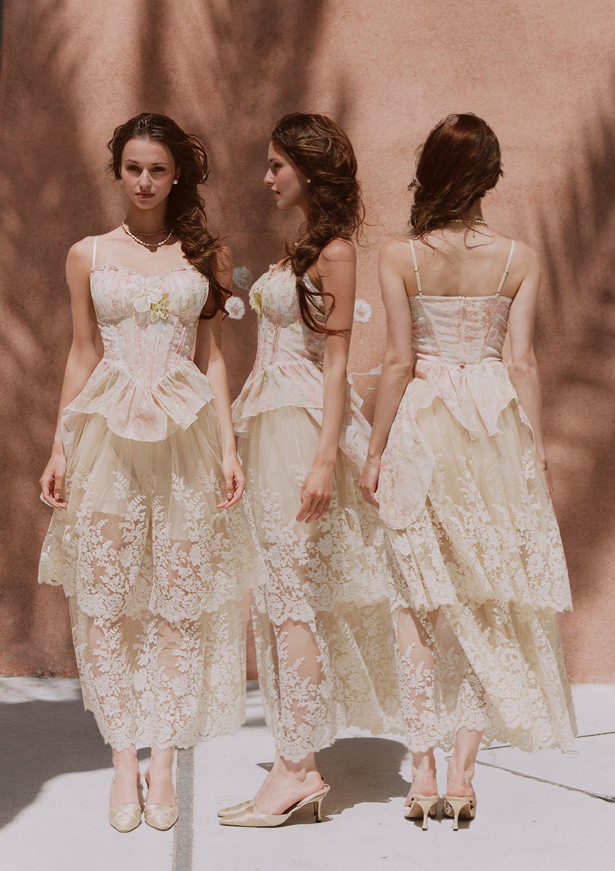 Falling Sakura Corset