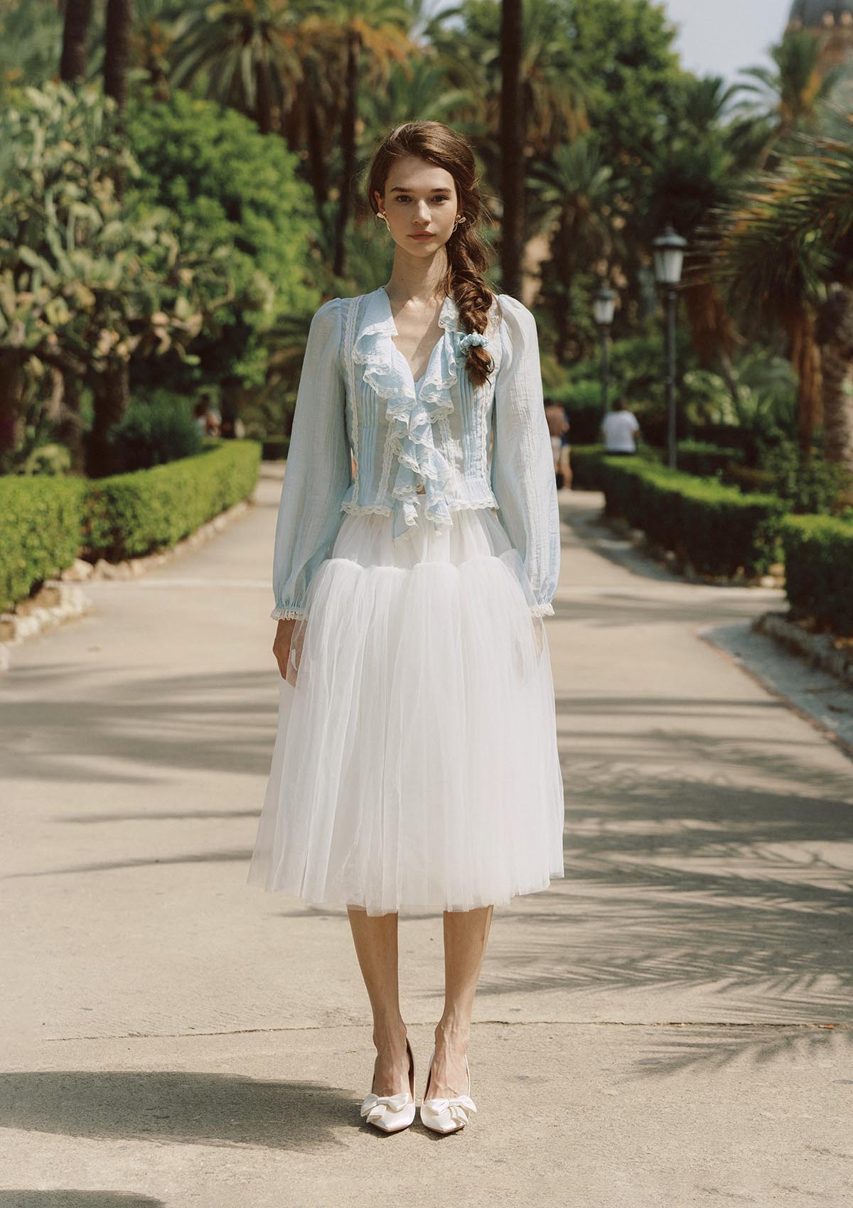 LM Styling Diary Skirt (white)