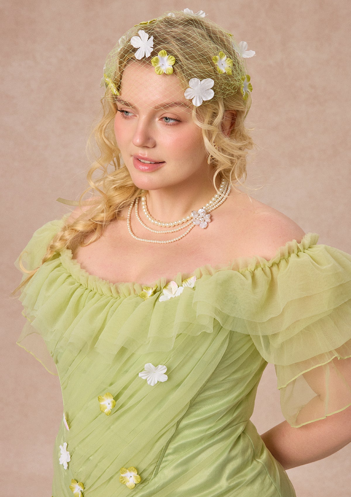 Curve&amp;Plus Woodland Tree Corset Dress