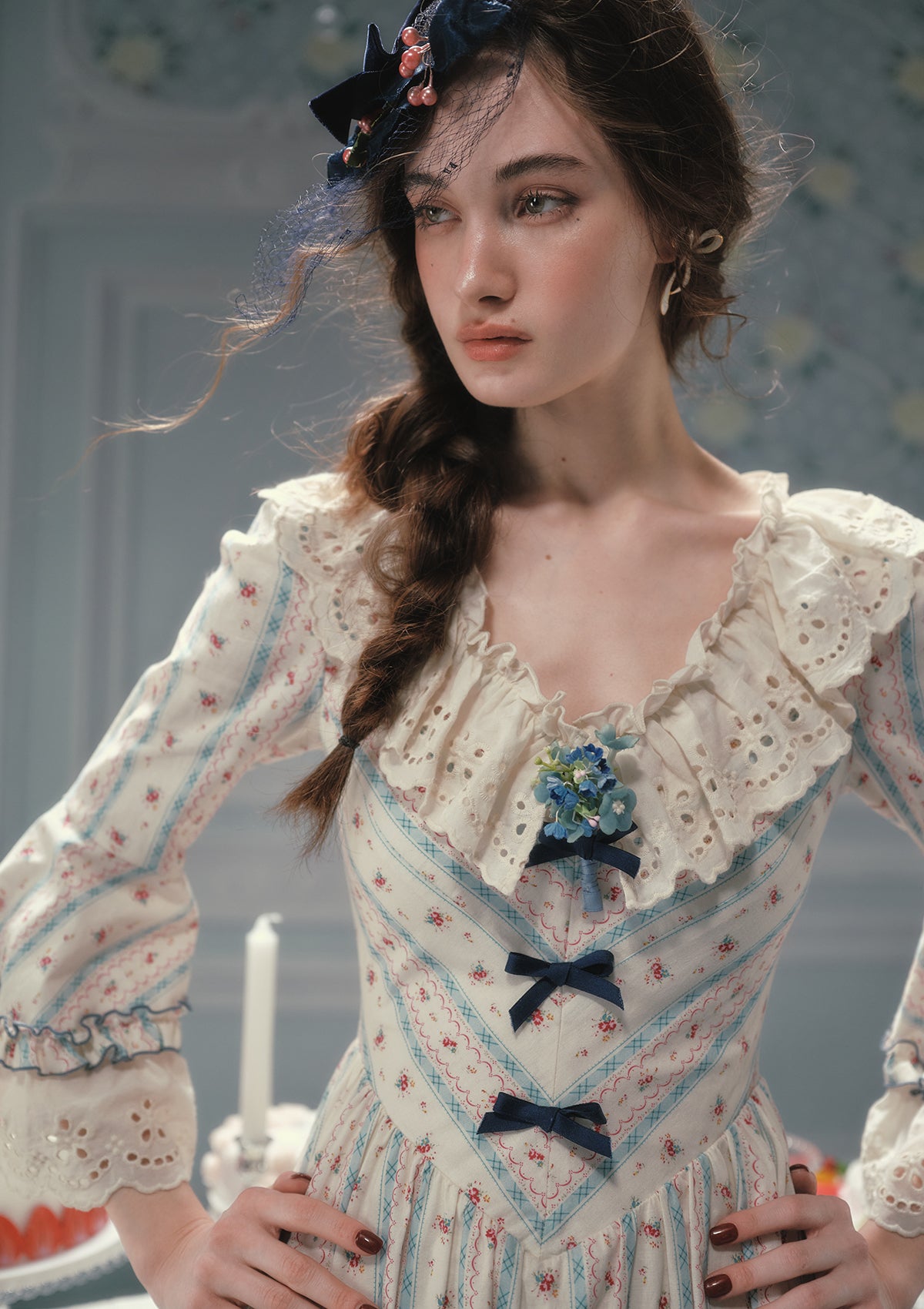 Morgen-Versailles-Kleid
