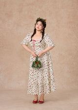 Curve & Plus Wild Strawberry Paradise  Dress