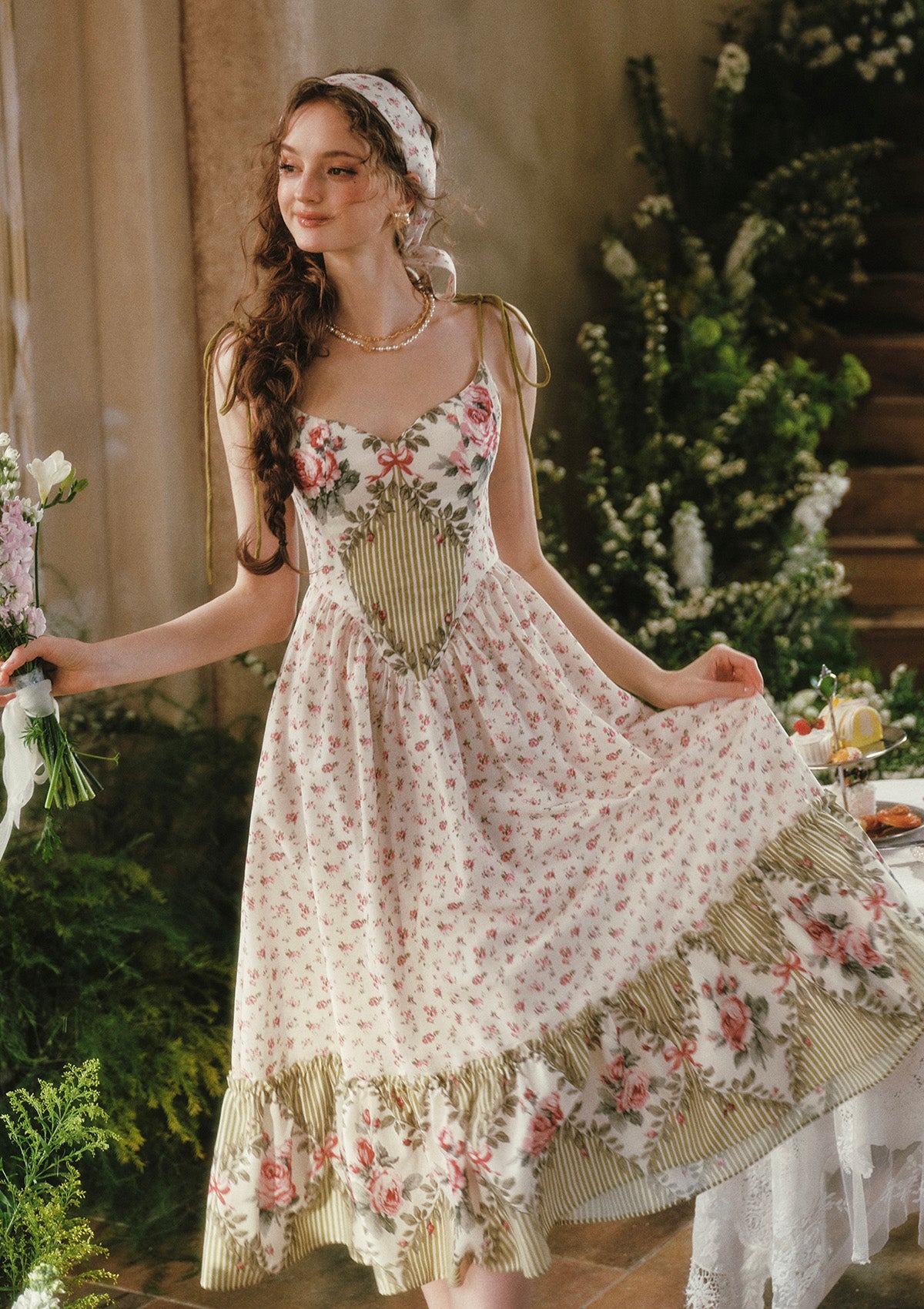 Wild Meadow Rose Dress