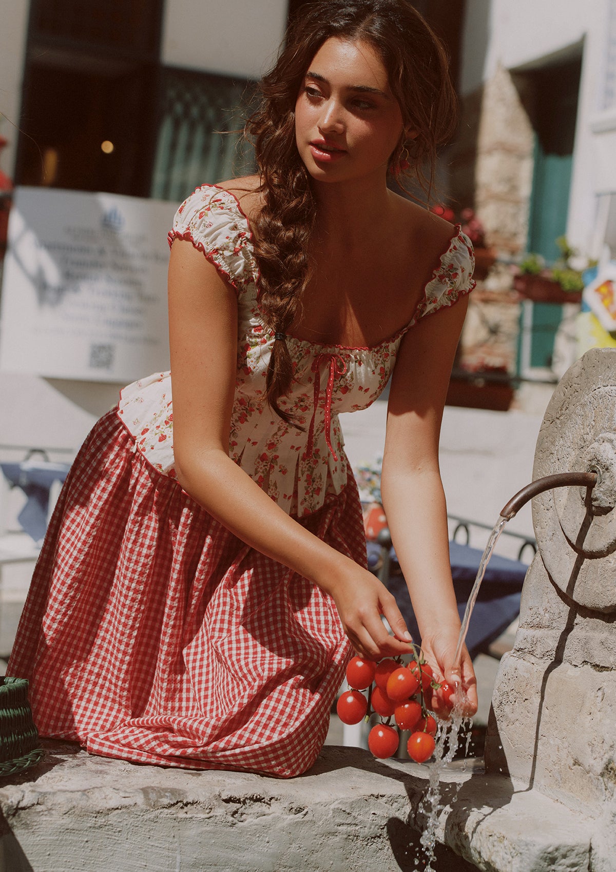 Wildberry Picnic Blouse