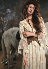 White Horse Princess Dress