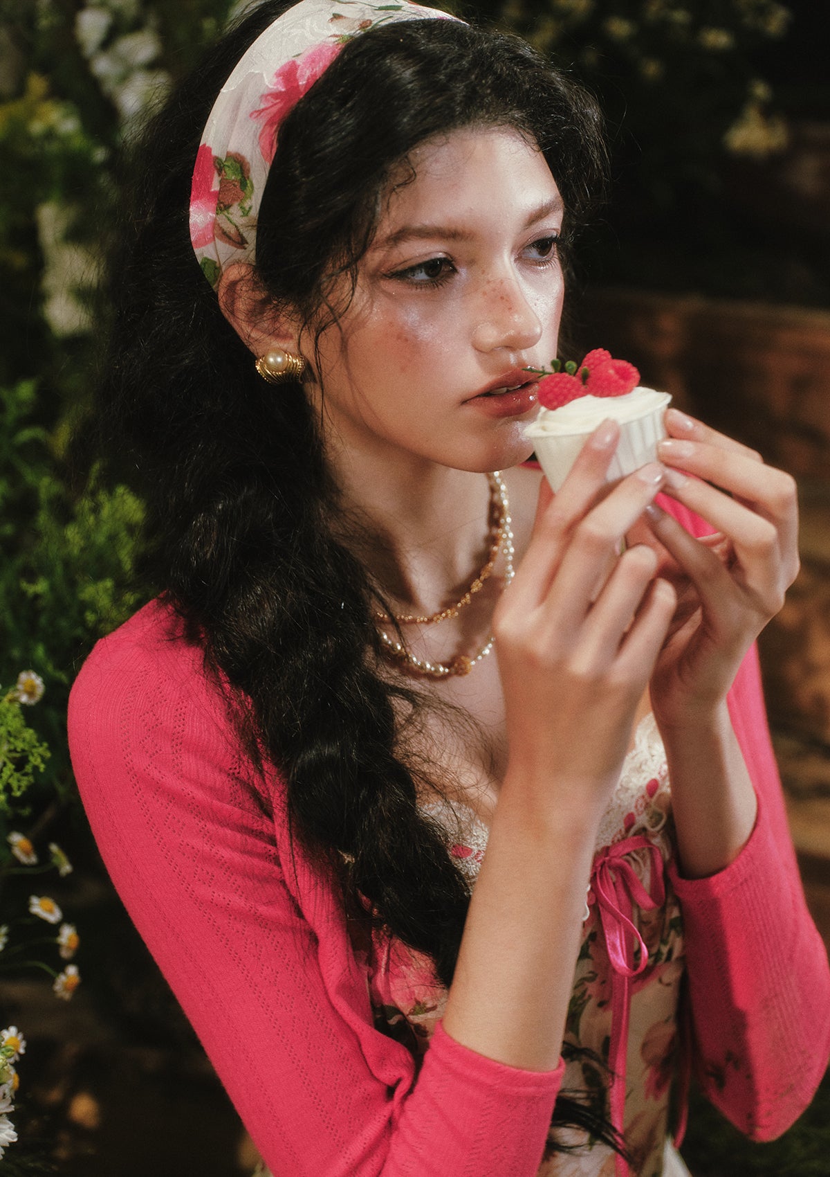 Corn Poppy Cardigan
