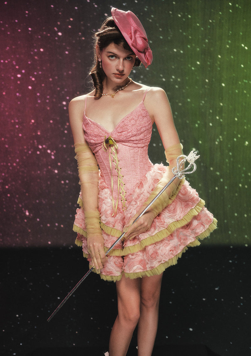 Grape Grinda Corset Dress (Short)