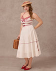 Curve&Plus Little Red Candle Dress