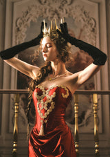 Queen Heart Corset Dress