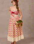 Curve&Plus Picnic with Teddy Dress（Long）