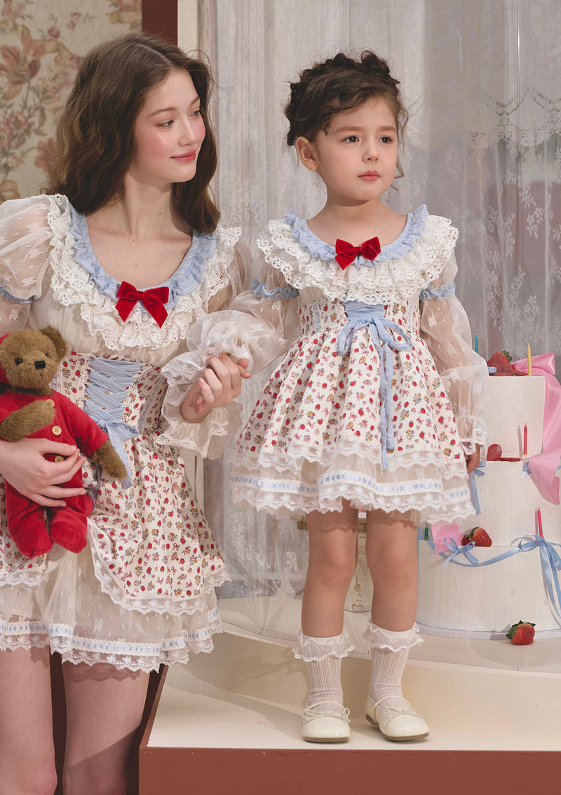 Berry Katie Rabbit Corset Dress