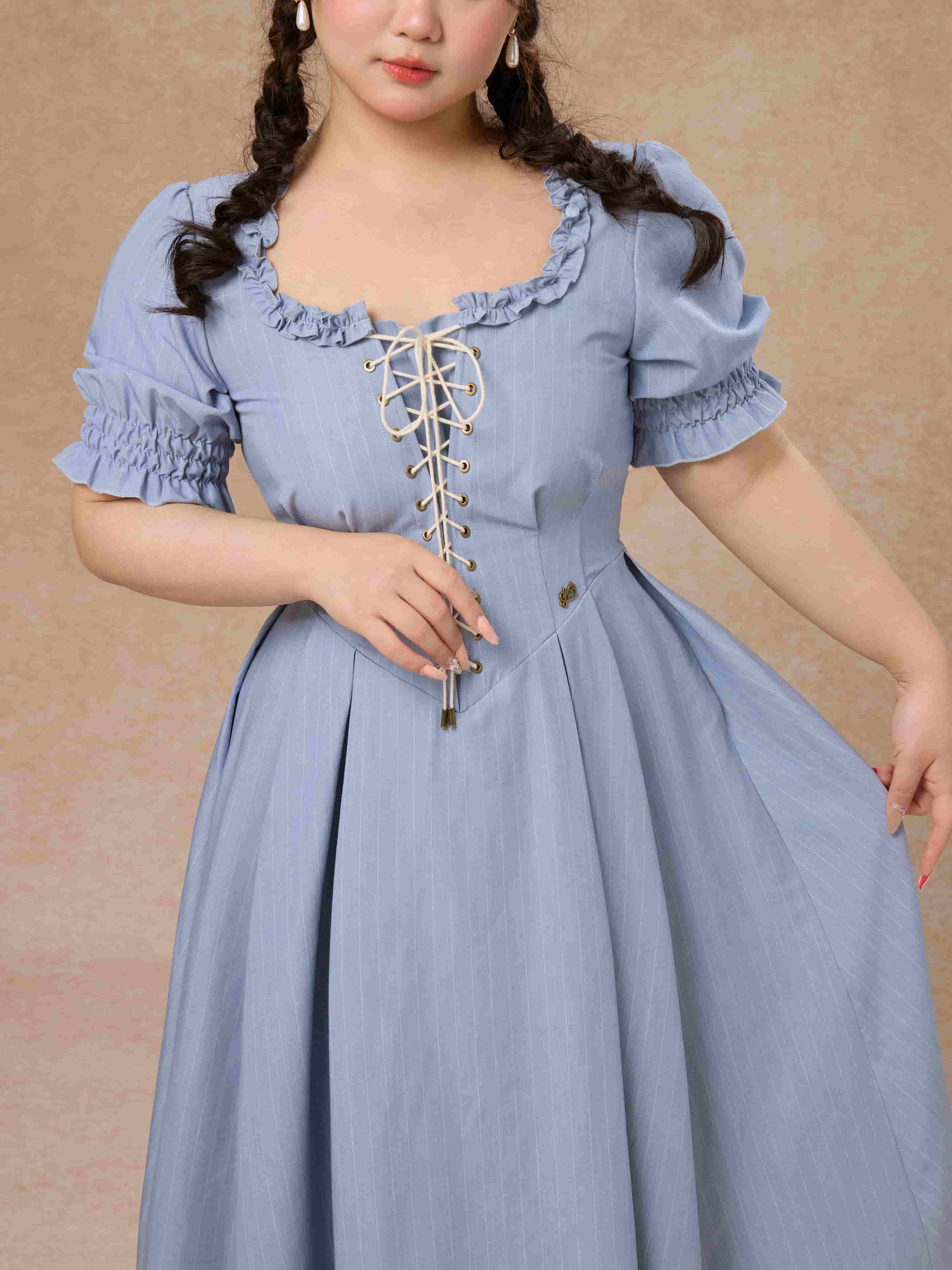 Curve&Plus Cool Coastline Corset Dress