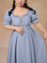 Curve&Plus Cool Coastline Corset Dress