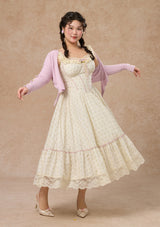 Curve&Plus Cream Clove Cardigan