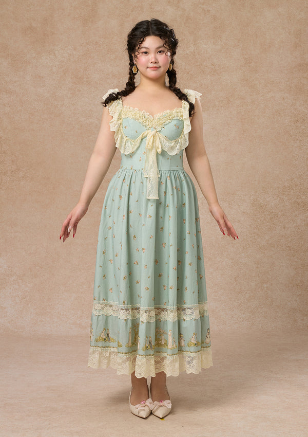 Curve&Plus Woodland Fairy Corset Dress (sleeveless)
