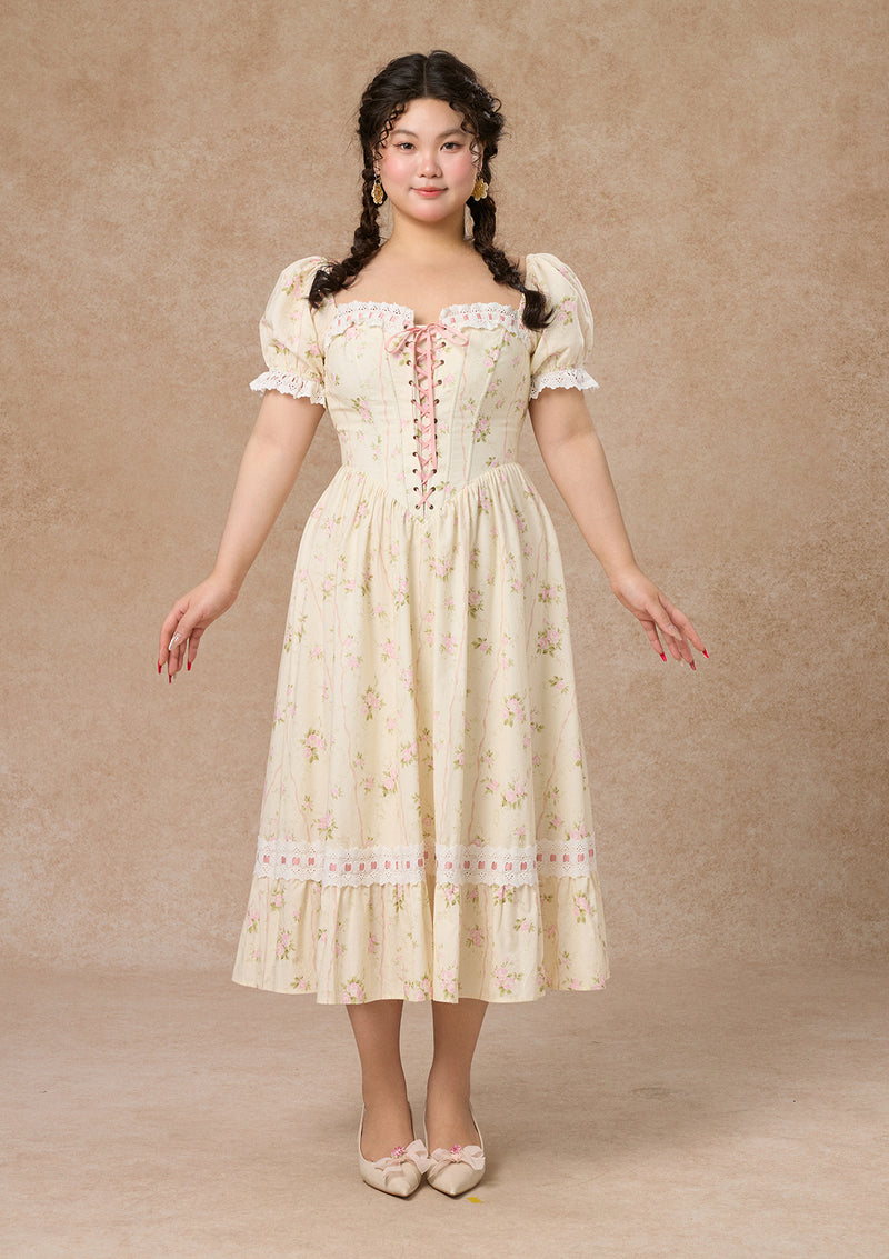 Curve & Plus Kapok Diary Corset Dress